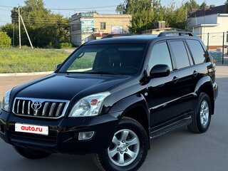 2007 Toyota Land Cruiser Prado 5-speed 120 Series, чёрный, 2050000 рублей, вид 1