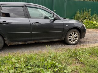2007 Mazda 3 I (BK) Рестайлинг, синий, 295000 рублей, вид 4