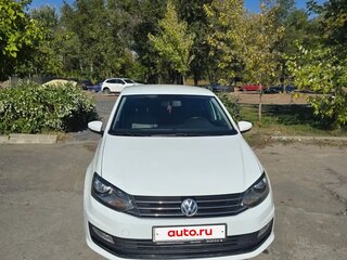 2018 Volkswagen Polo V Рестайлинг, белый, 1480000 рублей, вид 1