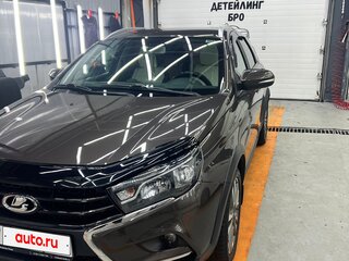 2018 Lada (ВАЗ) Vesta SW Cross I, коричневый, 900000 рублей, вид 4