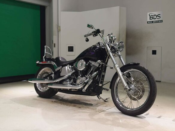 2007 Harley-Davidson Softail Custom, чёрный, 799000 рублей - вид 2