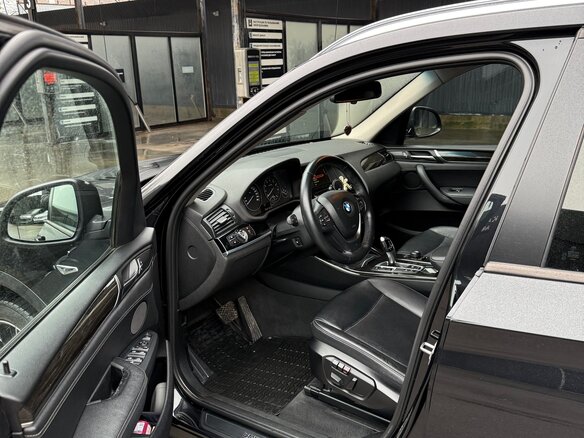2014 BMW X3 28i xDrive II (F25) Рестайлинг, чёрный, 2000000 рублей - вид 8