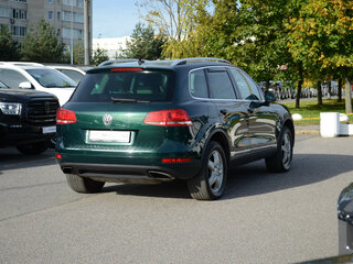 2011 Volkswagen Touareg II, зелёный, 1597890 рублей, вид 4