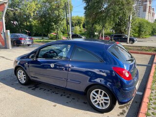 2007 Opel Corsa D, синий, 330000 рублей, вид 5