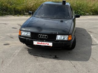 1991 Audi 80 IV (B3), чёрный, 65000 рублей, вид 1
