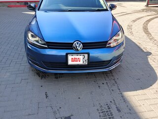 2015 Volkswagen Golf VII, синий, 1450000 рублей, вид 2