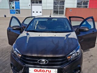 2017 Lada (ВАЗ) Vesta I, коричневый, 800000 рублей, вид 3
