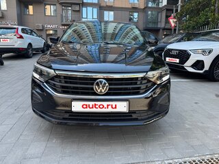 2021 Volkswagen Polo VI, чёрный, 1399000 рублей, вид 3