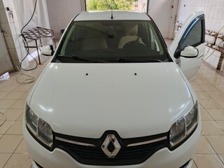 2016 Renault Logan II, белый, 940000 рублей, вид 4