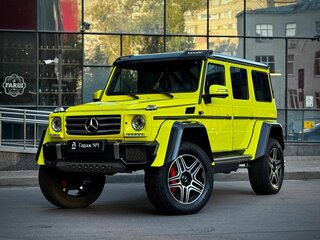2015 Mercedes-Benz G-Класс 500 4x4 II (W463) Рестайлинг 4, жёлтый, 15475000 рублей, вид 3