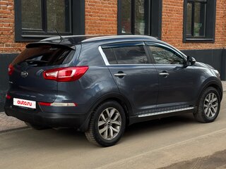 2012 Kia Sportage III, синий, 1350000 рублей, вид 4