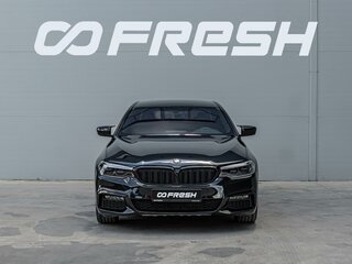 2017 BMW 5 серии 520d VII (G30/G31/G38), чёрный, 3080000 рублей, вид 3
