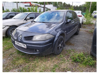 2007 Renault Megane II Рестайлинг, синий, 200000 рублей, вид 1