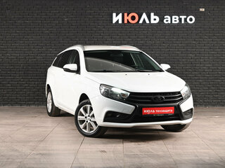 2020 Lada (ВАЗ) Vesta SW I, белый, 1150000 рублей, вид 3