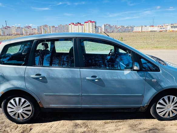 2008 Ford C-MAX I Рестайлинг, серый, 586320 рублей - вид 1