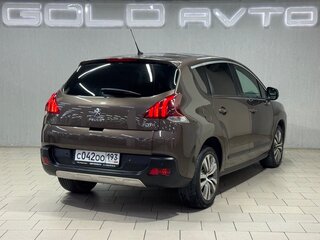 2014 Peugeot 3008 I Рестайлинг, коричневый, 850000 рублей, вид 5