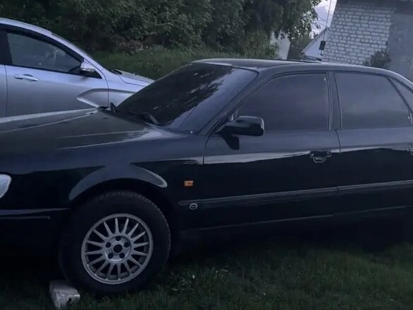 1991 Audi 100 IV (C4), зелёный, 250000 рублей - вид 2