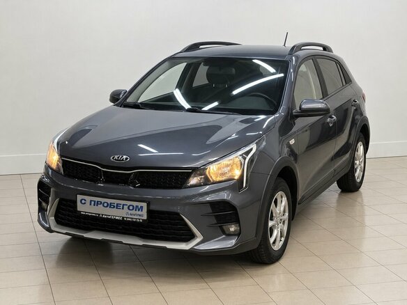 2021 Kia Rio X IV Рестайлинг, серый, 1760000 рублей