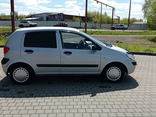 2009 Hyundai Getz I Рестайлинг, серебристый, 499000 рублей, вид 2