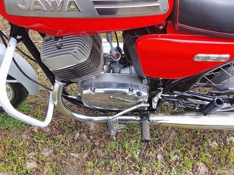 1979 Jawa 350/634, красный, 190000 рублей, вид 2