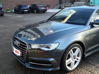 2016 Audi A6 IV (C7) Рестайлинг, серый, 3300000 рублей, вид 2