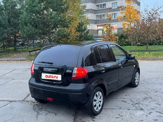 2008 Hyundai Getz I Рестайлинг, чёрный, 320000 рублей, вид 4