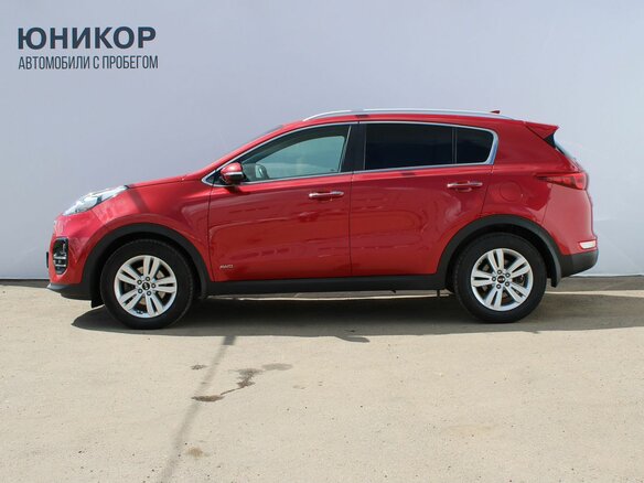 2018 Kia Sportage IV, красный, 2029000 рублей - вид 1