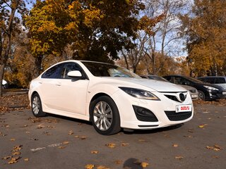 2011 Mazda 6 II (GH) Рестайлинг, белый, 925000 рублей, вид 3