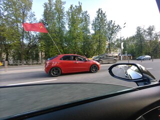 2008 Honda Civic VIII, красный, 550000 рублей, вид 2