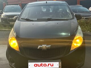 2013 Chevrolet Spark III, чёрный, 600000 рублей, вид 2