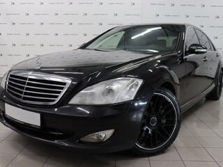 2008 Mercedes-Benz S-Класс 550 Long V (W221), чёрный, 1200000 рублей, вид 1