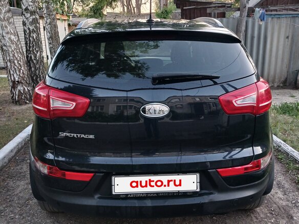 2012 Kia Sportage III, чёрный, 1095000 рублей - вид 2