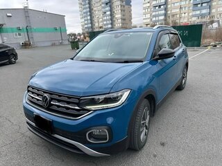 2020 Volkswagen T-Cross I, синий, 1340000 рублей, вид 1