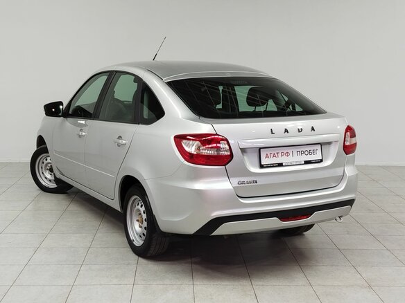 2024 Lada (ВАЗ) Granta I Рестайлинг, серебристый, 880000 рублей - вид 6