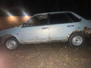 2003 Lada (ВАЗ) 21099, серебристый, 55000 рублей, вид 3