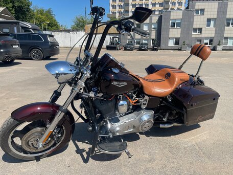 2004 Harley-Davidson Dyna Super Glide, чёрный, 650000 рублей, вид 3