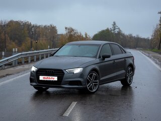 2017 Audi A3 III (8V) Рестайлинг, серебристый, 2190000 рублей, вид 3