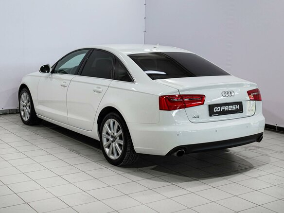 2013 Audi A6 IV (C7), белый, 1449000 рублей - вид 1