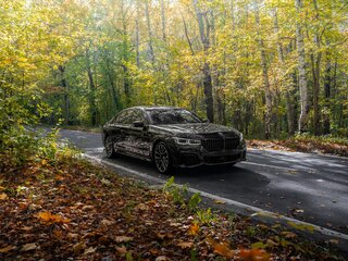 2021 BMW 7 серии Long 730Ld xDrive VI (G11/G12) Рестайлинг, чёрный, 6900000 рублей, вид 5