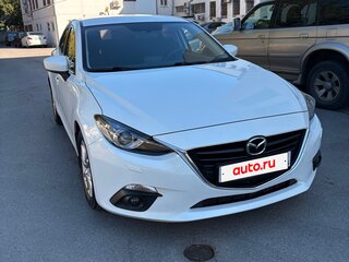 2016 Mazda 3 III (BM) Рестайлинг, белый, 1590000 рублей, вид 2
