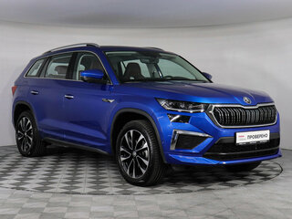 2023 Skoda Kodiaq I Рестайлинг, синий, 3950000 рублей, вид 3
