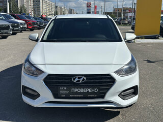 2017 Hyundai Solaris II, белый, 1260000 рублей, вид 2