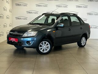 2013 Lada (ВАЗ) Granta I, синий, 350000 рублей, вид 1