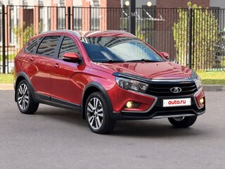 2019 Lada (ВАЗ) Vesta SW Cross I, красный, 1050000 рублей, вид 1