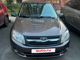 2013 Lada (ВАЗ) Granta I, коричневый, 450000 рублей, вид 1