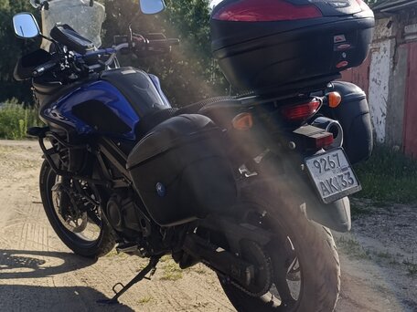 2013 Suzuki V-Strom DL 650, синий, 550000 рублей, вид 5