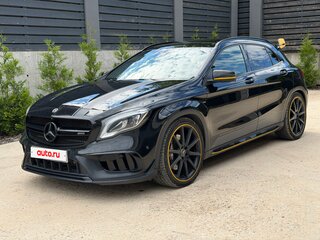 2017 Mercedes-Benz GLA AMG 45 AMG I (X156) Рестайлинг, чёрный, 3100000 рублей, вид 2