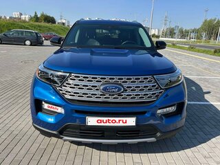 2021 Ford Explorer VI, синий, 2865000 рублей, вид 2
