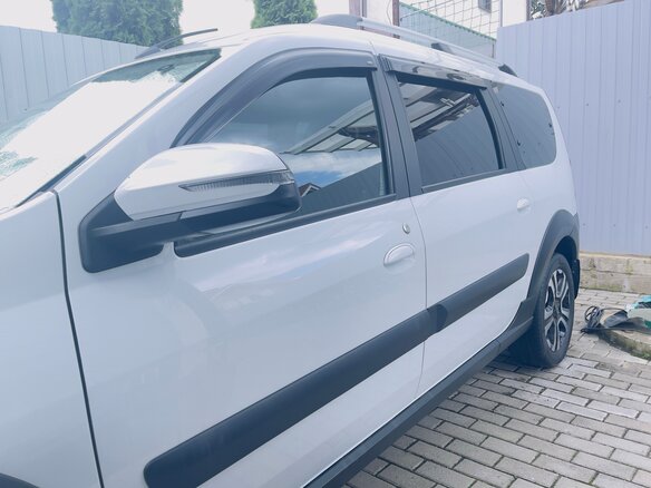 2021 Lada (ВАЗ) Largus Cross I Рестайлинг, белый, 1430000 рублей - вид 8