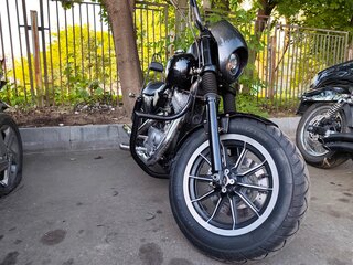 2004 Harley-Davidson Sportster 883, чёрный, 450000 рублей, вид 1